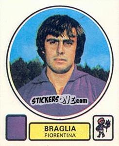 Figurina Braglia - Calciatori 1977-1978 - Panini