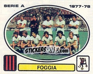 Sticker Milan squad - Calciatori 1977-1978 n. 72 - Panini