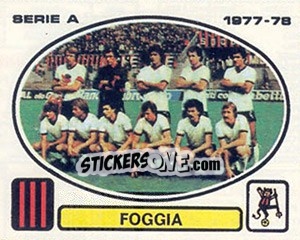 Sticker Milan squad - Calciatori 1977-1978 - Panini