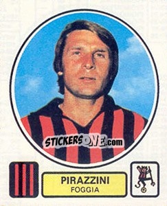 Sticker Pirazzini - Calciatori 1977-1978 n. 75 - Panini