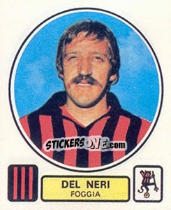 Figurina Del Neri - Calciatori 1977-1978 - Panini