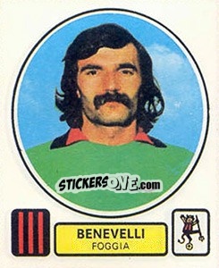 Figurina Benevelli - Calciatori 1977-1978 - Panini