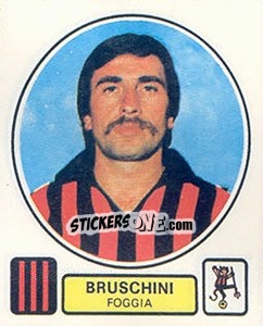 Sticker Bruschini - Calciatori 1977-1978 - Panini