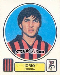 Figurina Iorio - Calciatori 1977-1978 - Panini