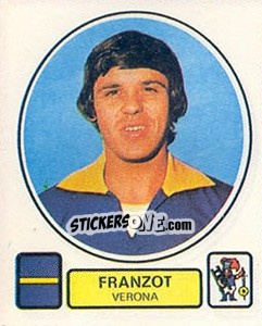 Figurina Franzot - Calciatori 1977-1978 - Panini