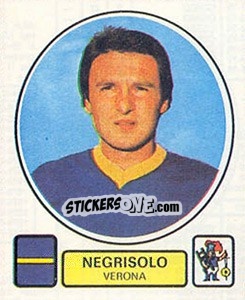 Sticker Negrisolo - Calciatori 1977-1978 n. 328 - Panini