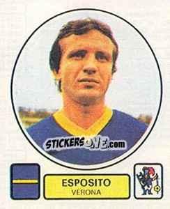 Figurina Esposito - Calciatori 1977-1978 - Panini