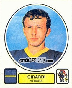 Sticker Girardi - Calciatori 1977-1978 n. 340 - Panini