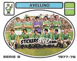 Sticker Avellino squad - Calciatori 1977-1978 - Panini