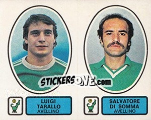 Sticker Tarallo / Di Somma - Calciatori 1977-1978 n. 364 - Panini
