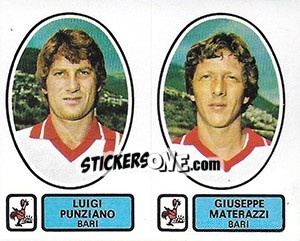 Sticker Punziano / Materazzi - Calciatori 1977-1978 n. 373 - Panini
