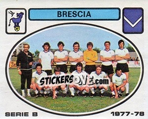 Figurina Brescia squad - Calciatori 1977-1978 - Panini