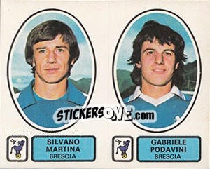 Cromo Martina / Podavini - Calciatori 1977-1978 - Panini