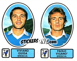 Sticker Guida - Viganò - Calciatori 1977-1978 - Panini