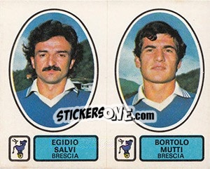 Sticker Salvi / Mutti - Calciatori 1977-1978 - Panini