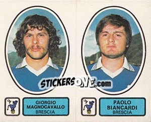 Sticker Magnocavallo / Biancardi - Calciatori 1977-1978 n. 388 - Panini