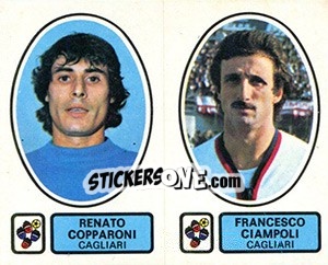 Figurina Copparoni - Ciampoli - Calciatori 1977-1978 - Panini