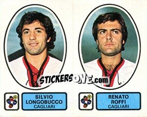 Sticker Longobucco / Roffi - Calciatori 1977-1978 - Panini