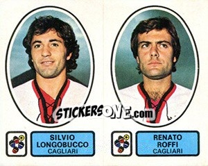 Sticker Longobucco / Roffi - Calciatori 1977-1978 n. 391 - Panini