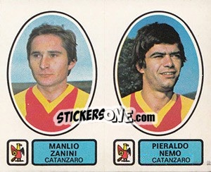 Sticker Zanini / Nemo - Calciatori 1977-1978 n. 406 - Panini
