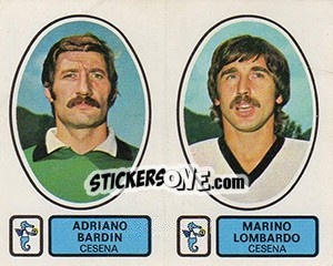 Sticker Bardin / Lombardo - Calciatori 1977-1978 n. 408 - Panini