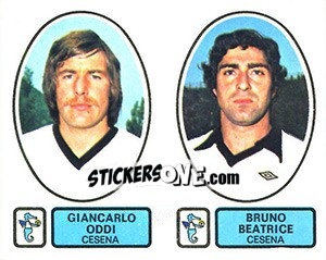 Sticker Oddi / Beatrice - Calciatori 1977-1978 - Panini