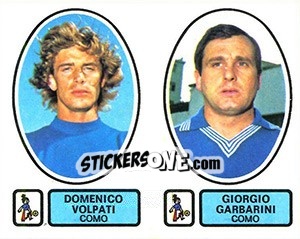 Sticker Volpati / Garbarini - Calciatori 1977-1978 - Panini