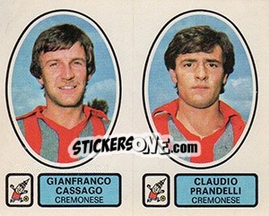 Sticker Cassago / Prandelli - Calciatori 1977-1978 n. 428 - Panini