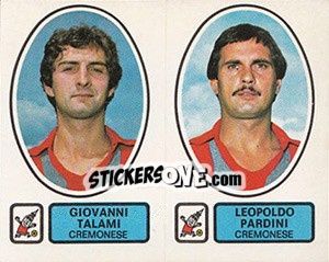 Cromo Talami / Pardini - Calciatori 1977-1978 - Panini