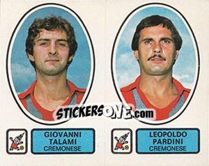 Figurina Talami / Pardini - Calciatori 1977-1978 - Panini