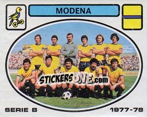 Sticker Modena squad - Calciatori 1977-1978 - Panini