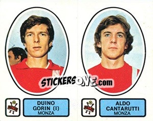 Sticker Gorin (I) / Cantarutti - Calciatori 1977-1978 n. 462 - Panini