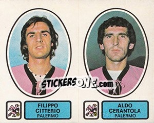 Sticker Citterio / Cerantola - Calciatori 1977-1978 - Panini