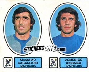Figurina Cacciatori / Arnuzzo - Calciatori 1977-1978 - Panini