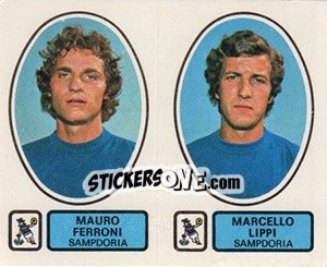 Sticker Ferroni / Lippi - Calciatori 1977-1978 n. 503 - Panini