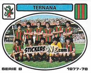 Figurina Ternana squad - Calciatori 1977-1978 - Panini
