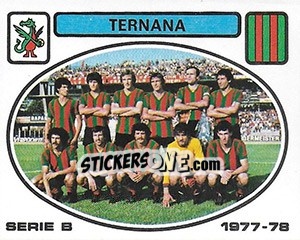 Sticker Ternana squad - Calciatori 1977-1978 n. 517 - Panini