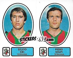 Cromo Cei / Volpi - Calciatori 1977-1978 - Panini