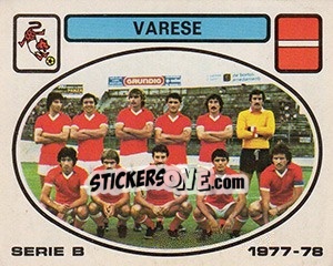 Sticker Varese squad - Calciatori 1977-1978 n. 525 - Panini