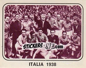 Sticker Italia 1938