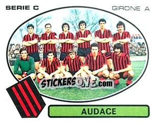 Cromo Audace - Calciatori 1977-1978 - Panini