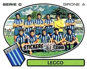 Sticker Lecco - Calciatori 1977-1978 n. 546 - Panini