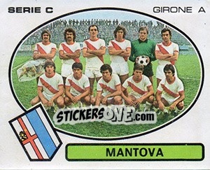 Sticker Mantova - Calciatori 1977-1978 n. 547 - Panini