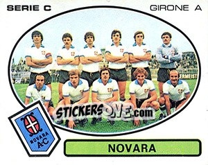 Sticker Novara - Calciatori 1977-1978 - Panini