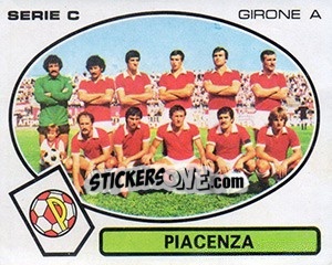 Figurina Piacenza - Calciatori 1977-1978 - Panini