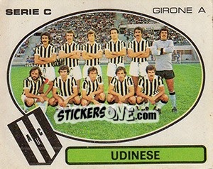 Sticker Udinese - Calciatori 1977-1978 - Panini