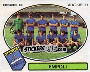 Sticker Empoli - Calciatori 1977-1978 - Panini
