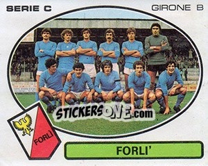 Sticker Forlì - Calciatori 1977-1978 - Panini