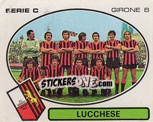 Cromo Lucchese - Calciatori 1977-1978 - Panini