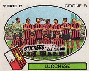 Sticker Lucchese - Calciatori 1977-1978 n. 569 - Panini
